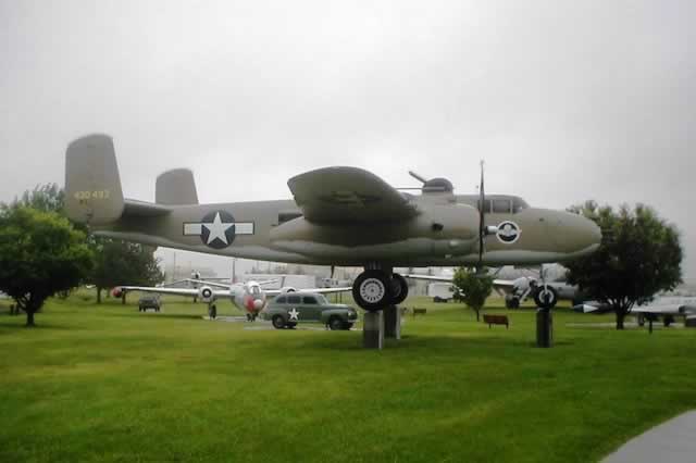 B-25J at the Malstrom Air Force Base, Montana